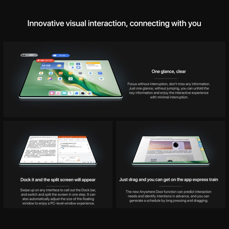 Honor MagicPad2 WiFi Tablet PC, 12.3 inch MagicOS 8.0.1 Qualcomm Snapdragon 8s Gen 3 Octa Core, 8GB+256GB, 12GB+256GB, 16GB+512GB, 16GB+1TB