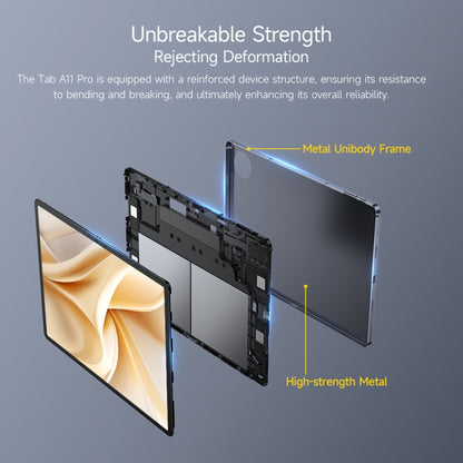 Ulefone Tab A11 Pro Tablet PC, 11 inch Android 14 MediaTek Helio G99 Octa Core 4G Network, EU Plug, 8GB+128GB, 8GB+256GB