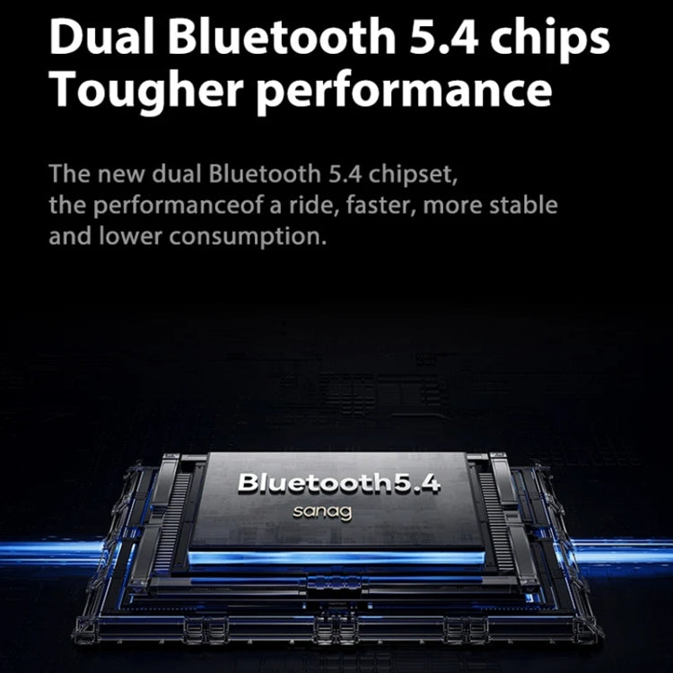 Sanag T51S TWS ANC Noise Reduction Wireless Bluetooth Earphone