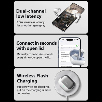 Sanag T51S TWS ANC Noise Reduction Wireless Bluetooth Earphone