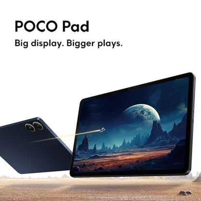 Xiaomi Poco Pad 12.1 inch Tablet PC Global, HyperOS Qualcomm Snapdragon 7s Gen2 Octa Core, 10000mAh Battery, 8GB+256GB