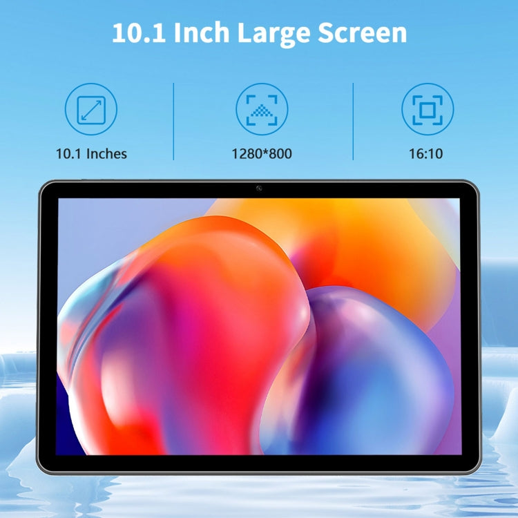 VASOUN E10 WiFi Tablet PC, 10.1 inch, Android 14 Allwinner A523 Octa Core CPU, Global Version with Google Play, E10