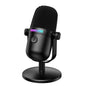 ONIKUMA M830 USB Desktop Colorful RGB Condenser Microphone