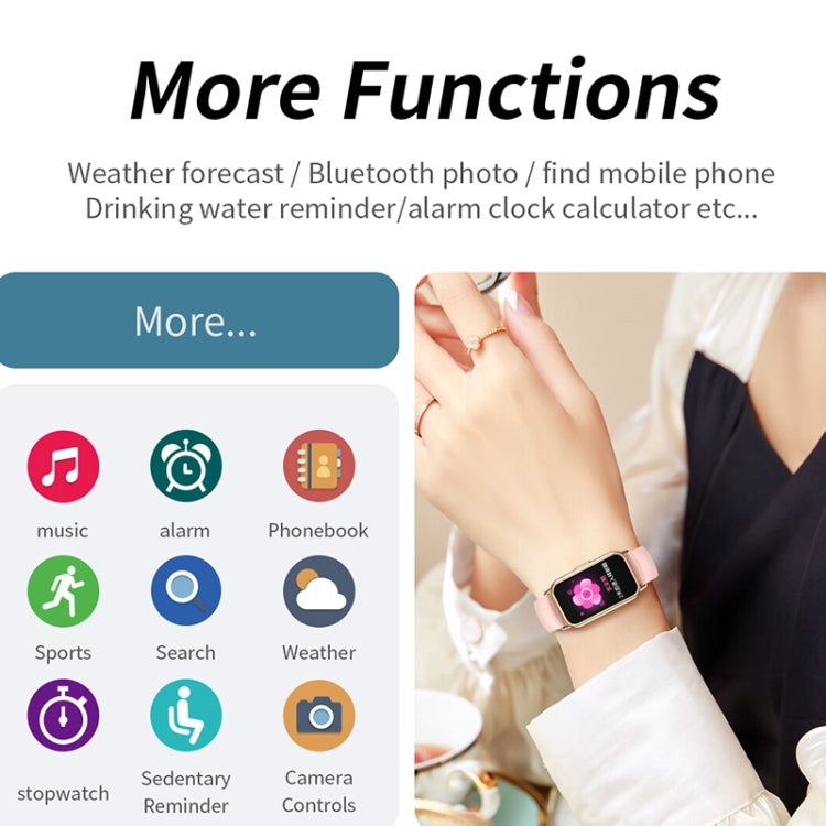 CY22 1.47 inch Silicone Strap IP67 Waterproof Smart Watch, Support Heart Rate / Blood Pressure