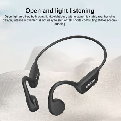 Langsdom BE17 Bone Conduction Waterproof Bluetooth Sports Earphone