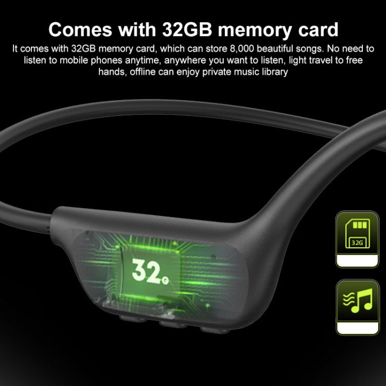 Langsdom BE17 Bone Conduction Waterproof Bluetooth Sports Earphone