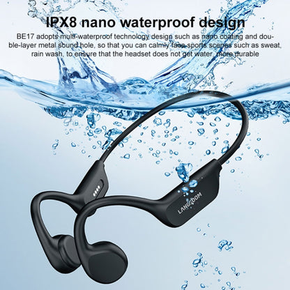 Langsdom BE17 Bone Conduction Waterproof Bluetooth Sports Earphone
