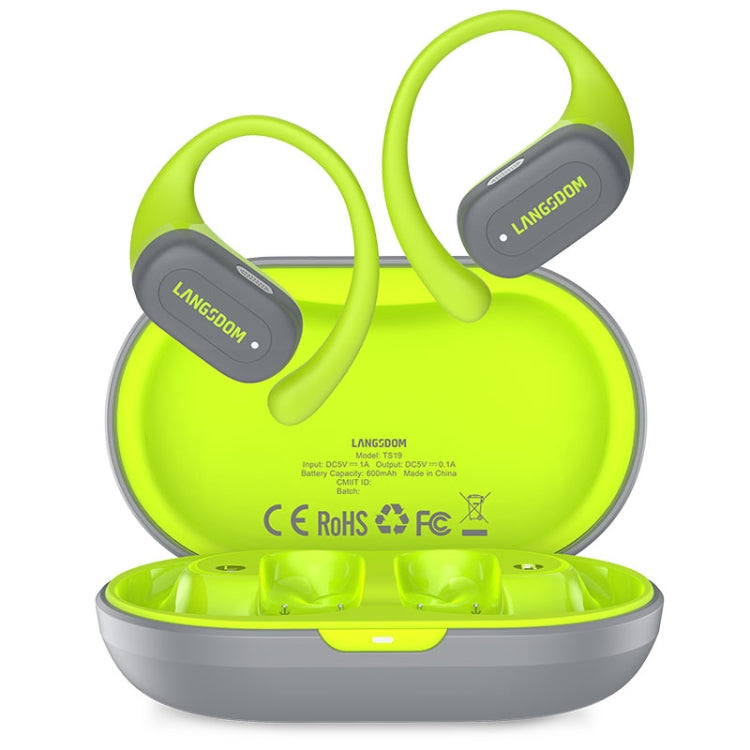 Langsdom TS19 Ear-mounted ENC Noise Reduction Wireless Bluetooth Earphone