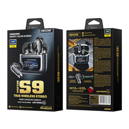 WK Beluga S9 Smart Color Screen True Wireless Noise Reduction Bluetooth Earphone