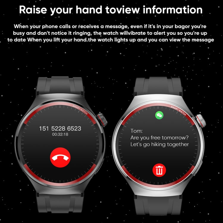 MT78 1.43 inch IP67 Waterproof Smart Watch, Support Sleep Monitoring