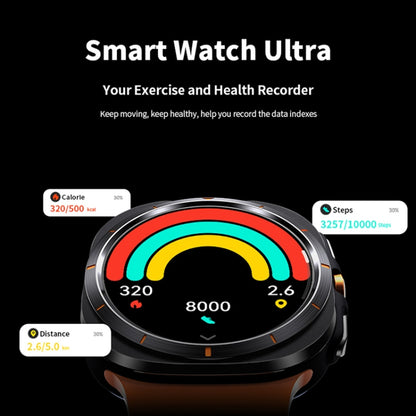 W7 1.43 inch IP68 Waterproof Smart Watch, Support Sedentary Reminder / Sleep Monitoring