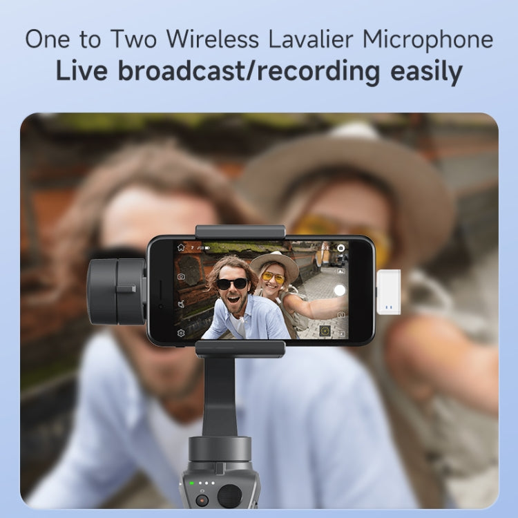 SX88 1 TX + 2 RX Smart Noise Reduction Lavalier Wireless Microphone, Type-C, 8 Pin