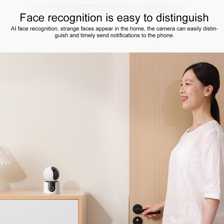 Original Xiaomi Smart Camera C500 Dual Lens Edition 4MP Support AI Detection, US Plug, C500