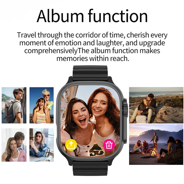 LEMFO LF40 2.01 inch Bluetooth Call Smart Watch, Support Heart Rate / Blood Oxygen