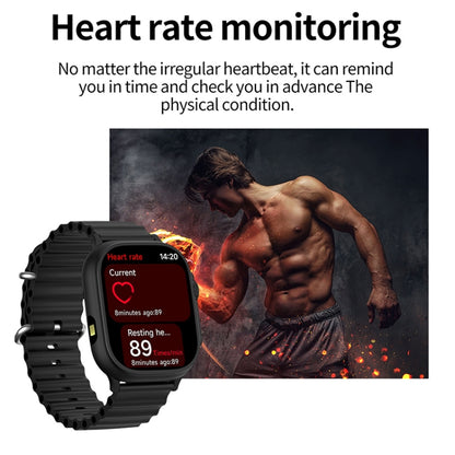 LEMFO LF40 2.01 inch Bluetooth Call Smart Watch, Support Heart Rate / Blood Oxygen