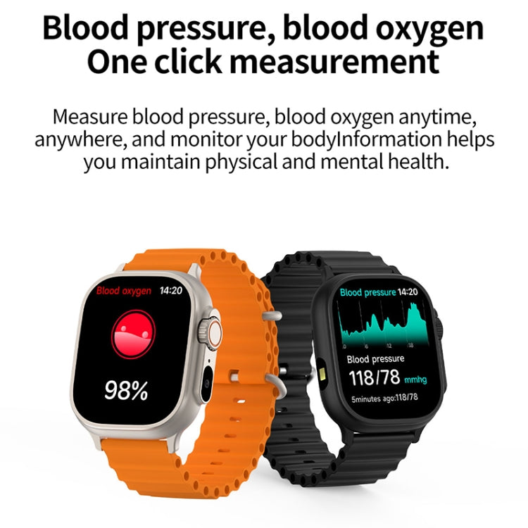 LEMFO LF40 2.01 inch Bluetooth Call Smart Watch, Support Heart Rate / Blood Oxygen