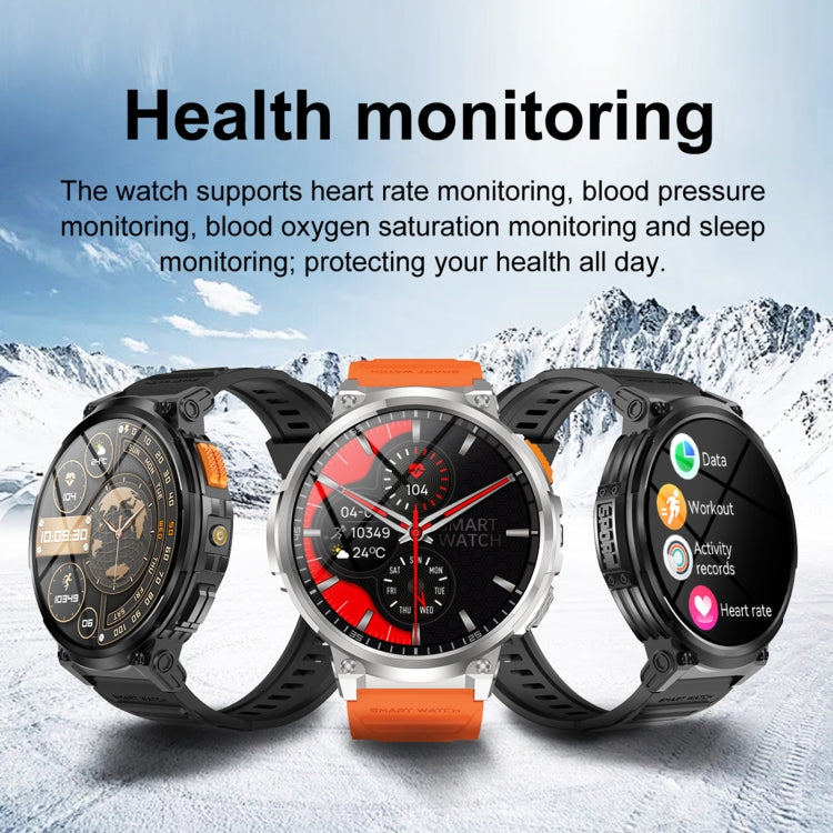 LEMFO K66 1.85 inch Bluetooth Call Smart Watch, Support Heart Rate / Blood Oxygen