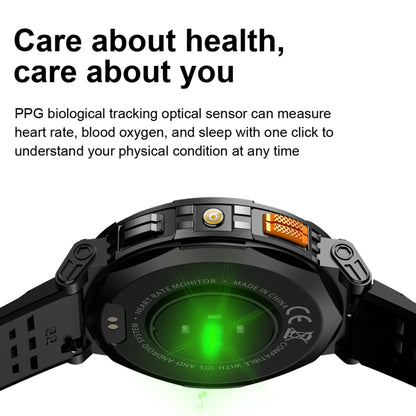 LEMFO K66 1.85 inch Bluetooth Call Smart Watch, Support Heart Rate / Blood Oxygen