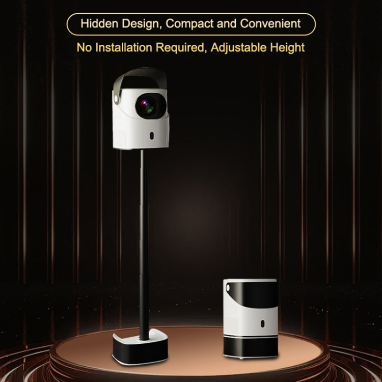 TS-2 1920 x 1080P 240ANSI HiSilicon 352 Android 9.0 Telescopic Projector, US Plug, UK Plug, EU Plug