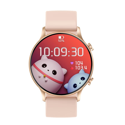 CY19 1.32 inch AMOLED Screen Silicone Strap Smart Watch, Blood Oxygen/Blood Pressure/Heart Rate