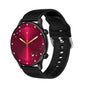 CY19 1.32 inch AMOLED Screen Silicone Strap Smart Watch, Blood Oxygen/Blood Pressure/Heart Rate