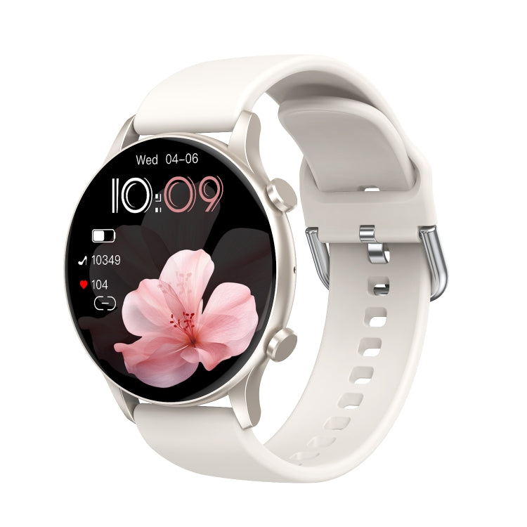 CY19 1.32 inch AMOLED Screen Silicone Strap Smart Watch, Blood Oxygen/Blood Pressure/Heart Rate