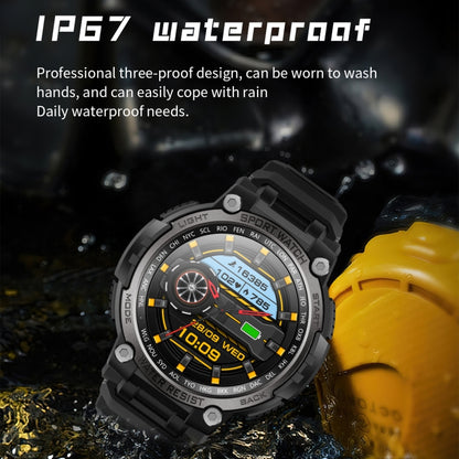 LC17 1.53 inch TFT Round Screen Sports Smart Watch, Heart Rate / Blood Oxygen / Blood Pressure