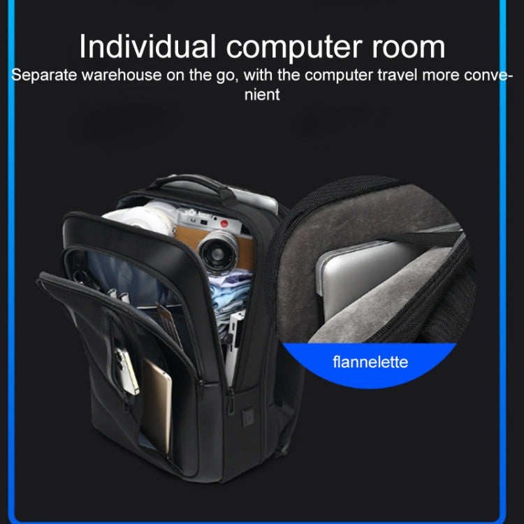 18 inch Multifunctional Large Capacity Waterproof Double-Shoulder Backpack with USB Interface