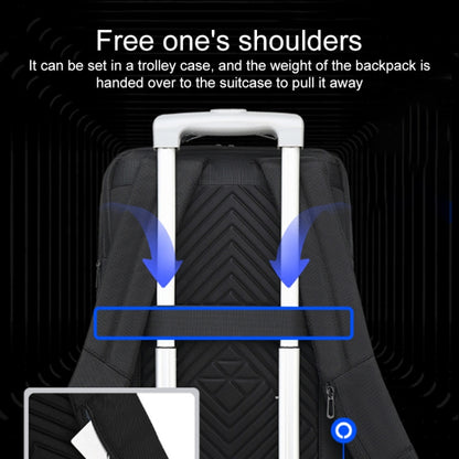 18 inch Multifunctional Large Capacity Waterproof Double-Shoulder Backpack with USB Interface