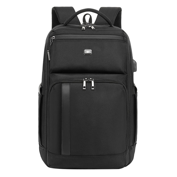19 inch Multifunctional Large Capacity Waterproof Double-Shoulder Backpack with USB Interface