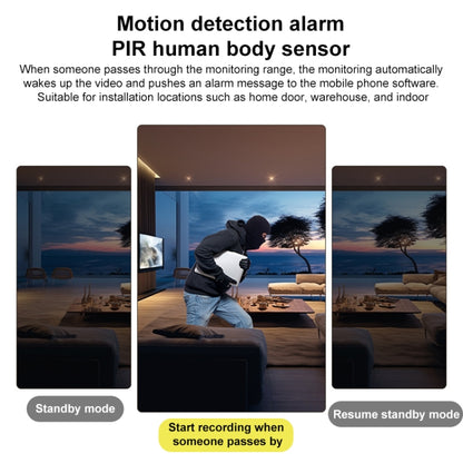 Indoor HD Night Vision Wireless WiFi Surveillance Camera, without, 32GB, 64GB, 128GB