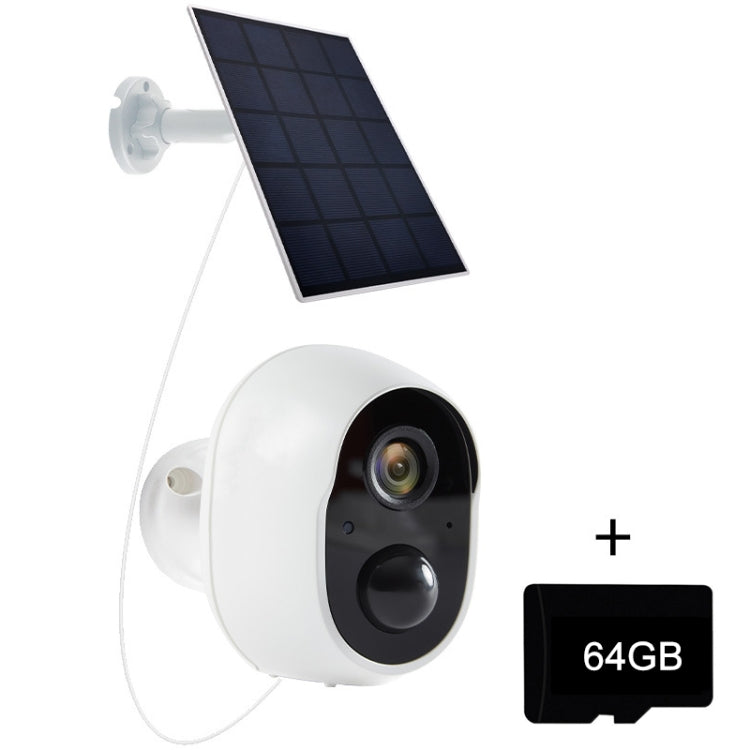 Graffit Version Home Ultra-HD Solar Panel Wireless WiFi Surveillance Camera, Without Memory, 32GB, 64GB, 128GB