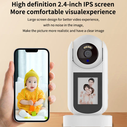 2MP HD Video Call Dual Light Full Color Night Vision WiFi Surveillance Camera, EU Plug, US Plug