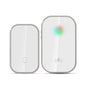 2 in 1 Waterproof Long Distance Remote Control Wireless Doorbell, Silver, A20 Pro