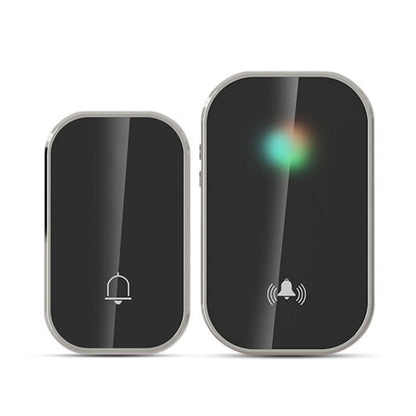 2 in 1 Waterproof Long Distance Remote Control Wireless Doorbell, Silver, A20 Pro