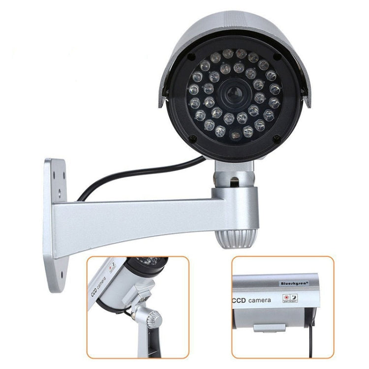 Waterproof Simulation Surveillance Camera with LED Flash Light