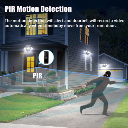 SY-30 4 inch PIR Night Vision 2.4G Video Intercom Doorbell, SY-30