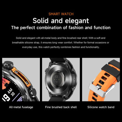 HD300 1.43 inch AMOLED Screen Dual Straps Sports Smart Watch Supports Blood Oxygen Detection