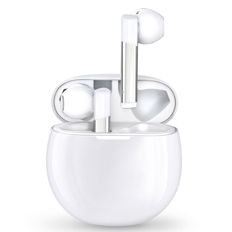 Fineblue J3 Pro TWS 5.0 Wireless Two Ear Bluetooth Headset with 650mAh Charging Cabin & Support Language Wakeup