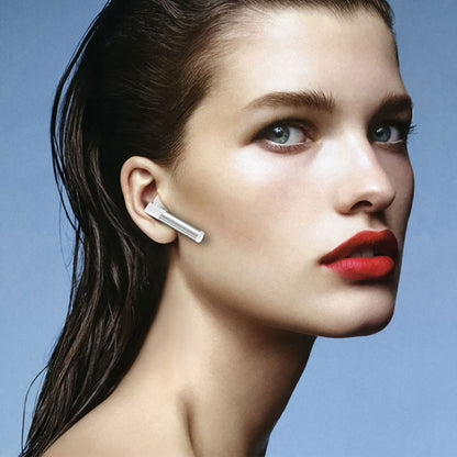 Fineblue J3 Pro TWS 5.0 Wireless Two Ear Bluetooth Headset with 650mAh Charging Cabin & Support Language Wakeup