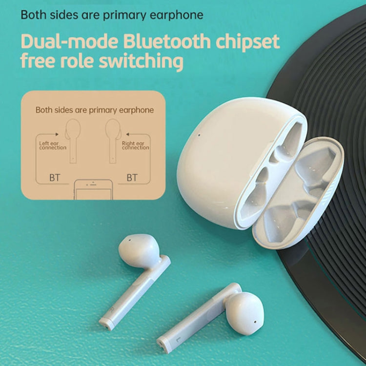 Fineblue J3 Pro TWS 5.0 Wireless Two Ear Bluetooth Headset with 650mAh Charging Cabin & Support Language Wakeup