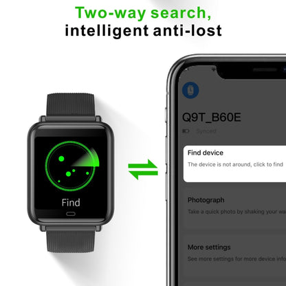 Q9T 1.3 inch TFT Touch Screen Dual-mode Bluetooth Smart Watch, Support Body Temperature Detection / Blood Oxygen Monitor / Blood Pressure Monitor
