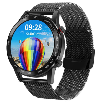 1.3 inch Touch Screen Dual-mode Bluetooth Smart Watch, Support Sleep Monitor / Heart Rate Monitor / Blood Pressure Monitoring, Black Milanese Strap, Silver Milanese Strap