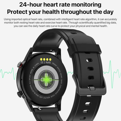 1.3 inch Touch Screen Dual-mode Bluetooth Smart Watch, Support Sleep Monitor / Heart Rate Monitor / Blood Pressure Monitoring, Black Milanese Strap, Silver Milanese Strap