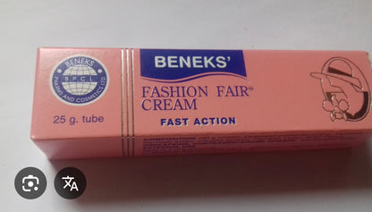Fashion fair skin lighting cream