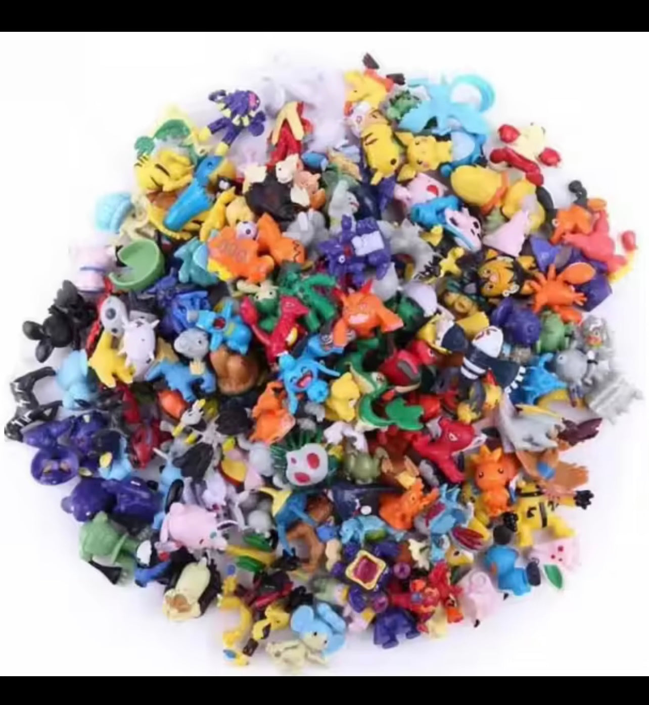 144 Style Pokemon Figure Toys Anime Pikachu Action Figure Model Ornamental Decoration Collect Toys For Children's Christmas Gift