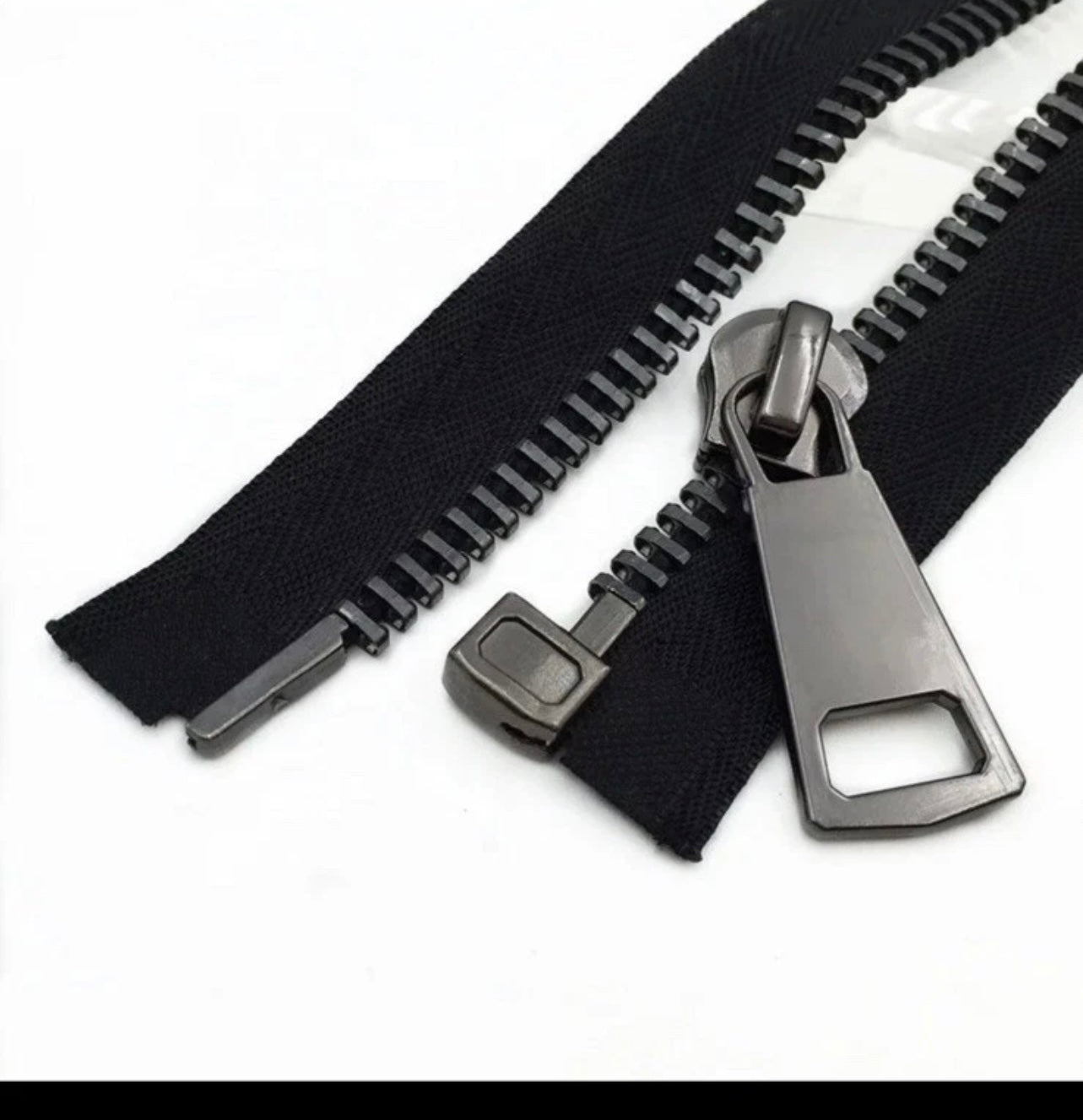3pcs Range of Nickel Free Open Ended Metal Zip, Next Day Delivery Jacket Zip Strong (3pcs)