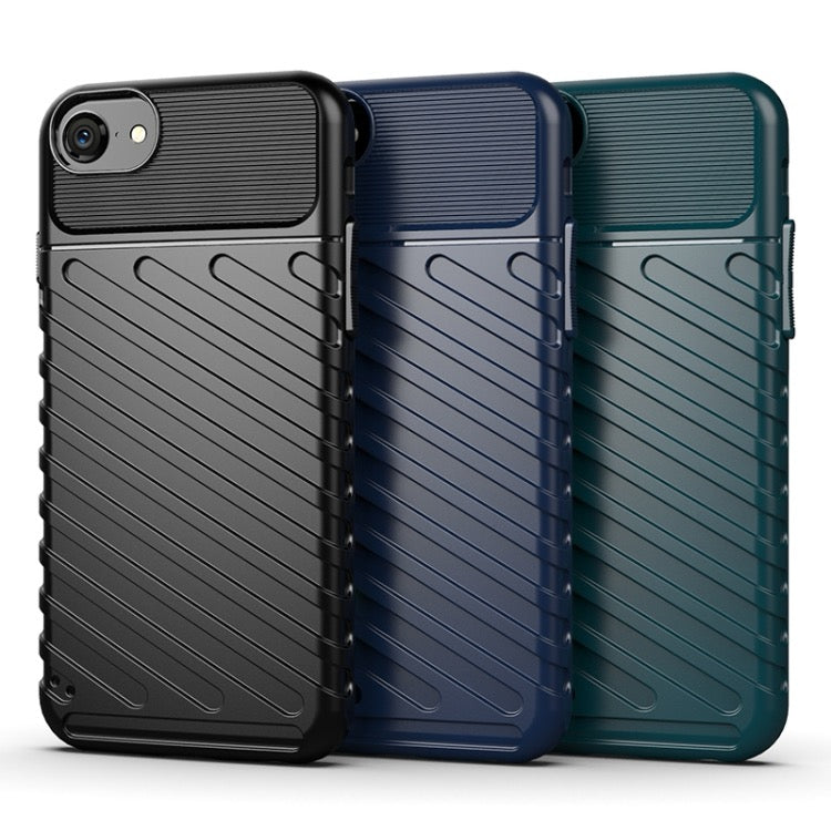 For iPhone SE 2022 / SE 2020 Thunderbolt Shockproof TPU Soft Case