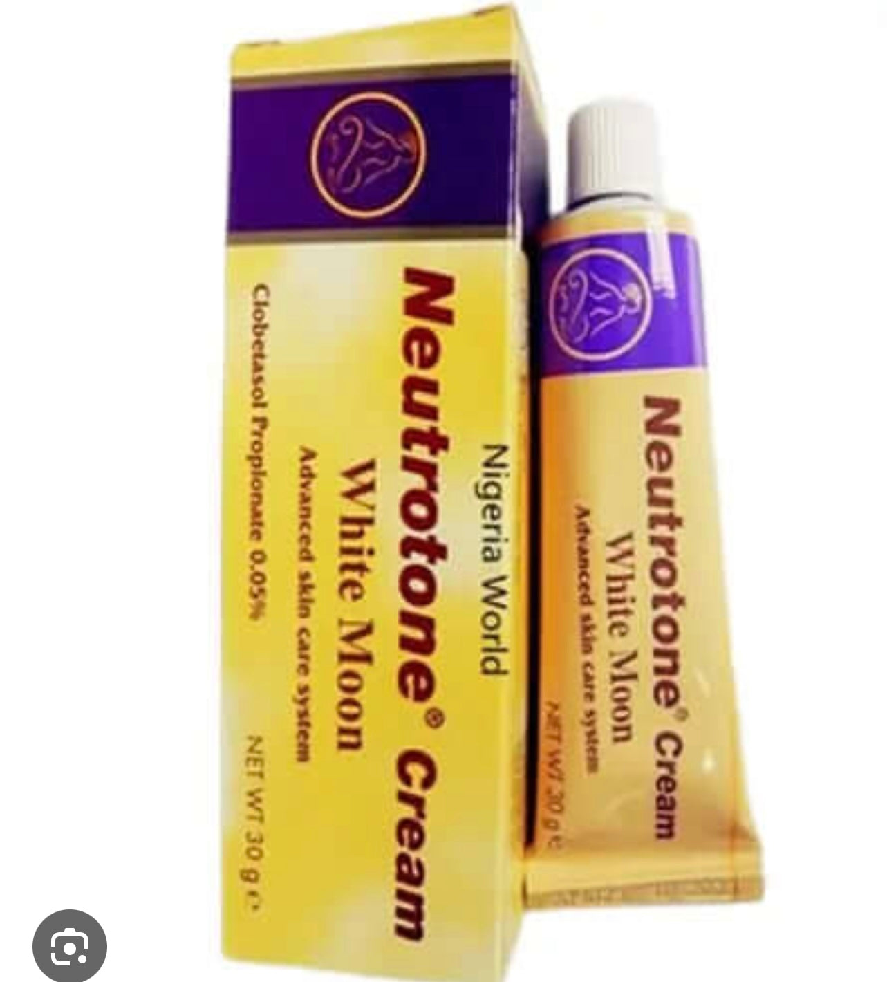 Neutrotone skin lighting cream