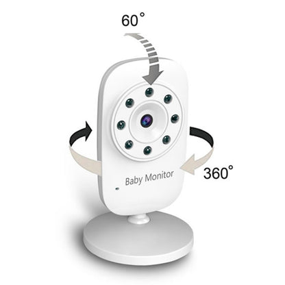 BM-SM24 2.4 inch LCD 2.4GHz Wireless Surveillance Camera Baby Monitor with 8-IR LED Night Vision, Two Way Voice Talk, BM-SM24